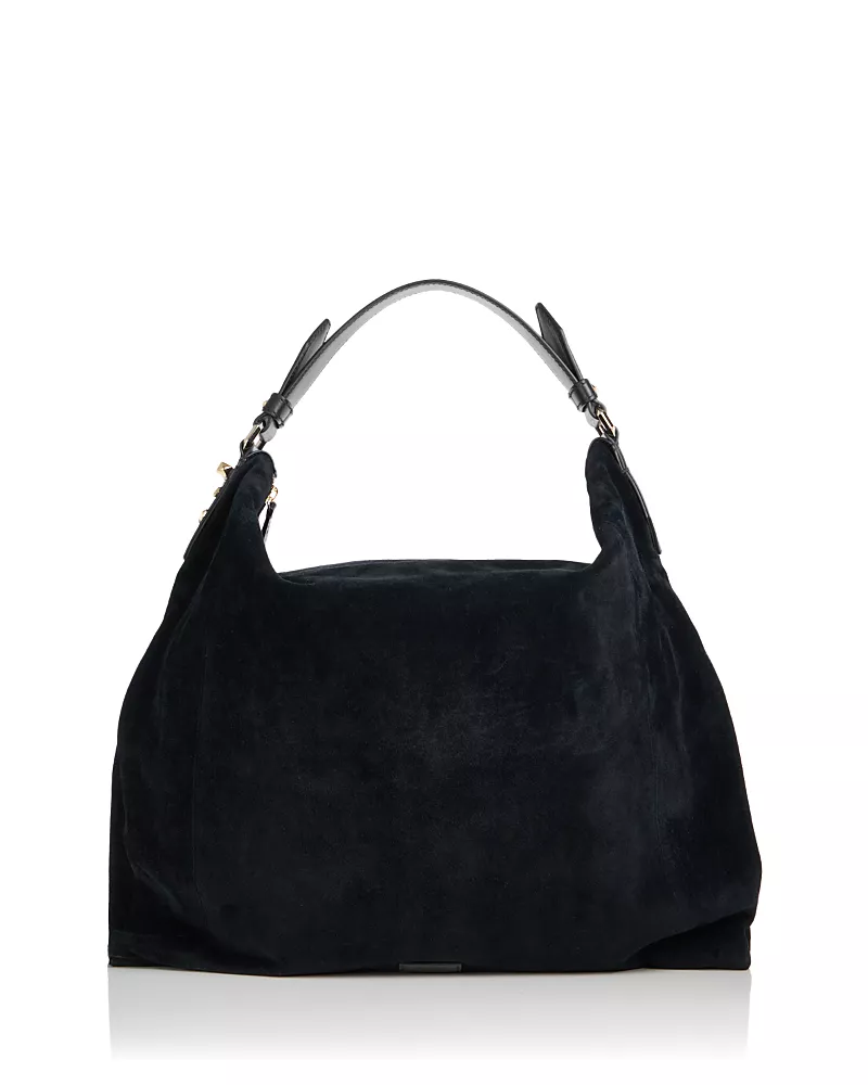 Jimmy Choo Ana Suede Hobo Bag