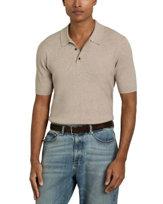 Berch Slim Rib Knit Polo Shirt