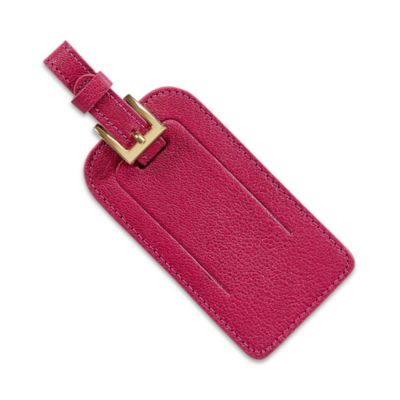 Traditional Leather Luggage Tag