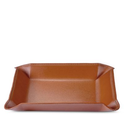 Medium Leather Valet Tray