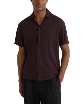 Ando Jacquard Knit Camp Shirt