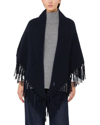 Wkatornado Fringed Wool Shawl