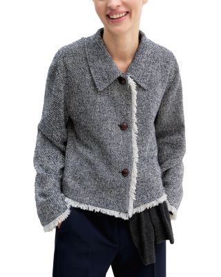 Straight Basketweave Jacket