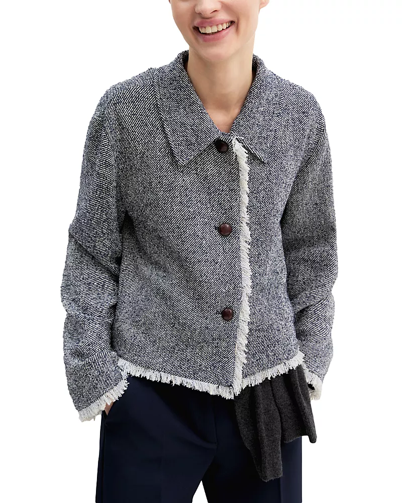 Emme Straight Basketweave Jacket