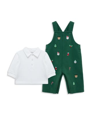 Boys' Merry Embroidered Overall Set - Baby