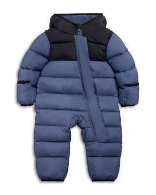 Boys' Color Blocked Hooded Pram Coverall Snowsuit - Baby