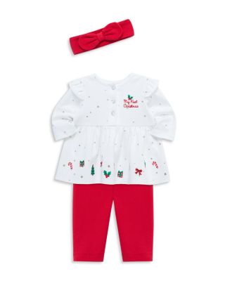 Girls' Merry Tunic Cotton Set & Headband - Baby