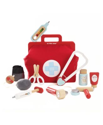 Vintage-Like Doctor Roleplay Wooden Kit - 3+ Years