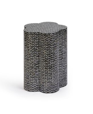  Truffle Mother of Pearl Shell Side Table