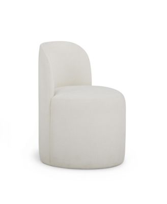  Persa Round Back Performance Chenille Dining Chair