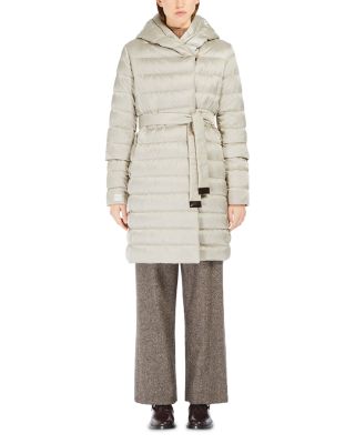 Novef Water Repellent Reversible Down Coat