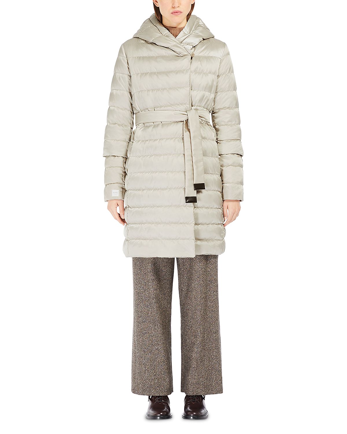 Max Mara Novef Water Repellent Reversible Down Coat