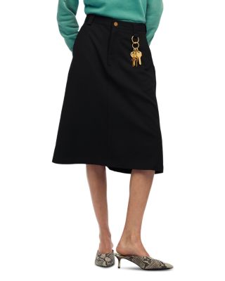 Uniform Straight Skirt