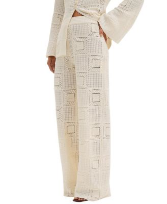  Aleya Wide Crochet Pants