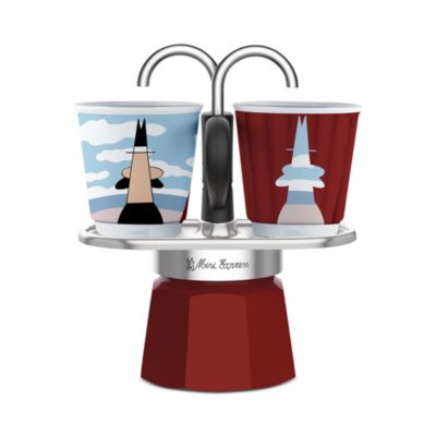 Printed 2 Cup Mini Moka Express