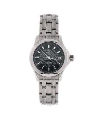 Pre-Owned Omega Seamaster Jacques Mayol 120M Quartz Watch in Stainless Steel 26mm