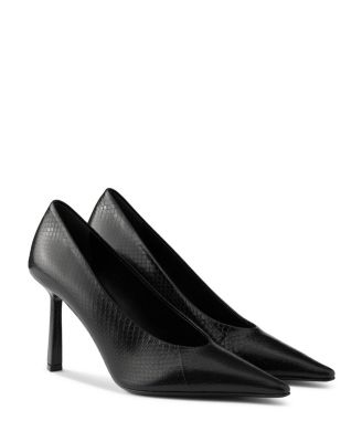  Women's Ayers Leather Pointy Toe Pumps