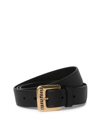 Miu Miu Nappa Leather Belt
