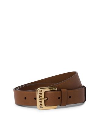 Miu Miu Nappa Leather Belt