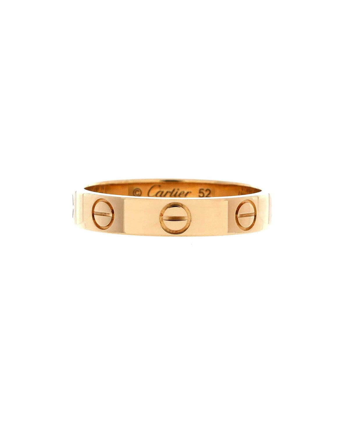 Pre-Owned Cartier Love Wedding Band Ring 18K
