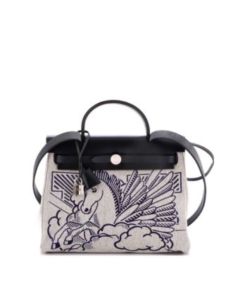 31 Herbag Zip Pegase Pop Toile and Leather