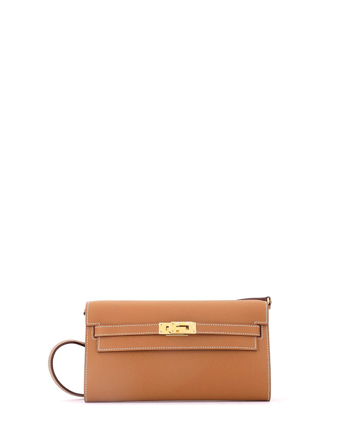 Pre-Owned Hermes Kelly To Go Wallet Epsom