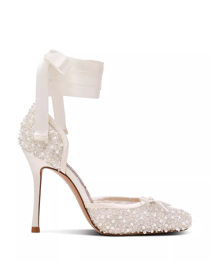 Steve Madden Women's Larina Embellished Stiletto Pumps