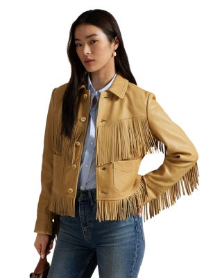 Fringed Leather Jacket