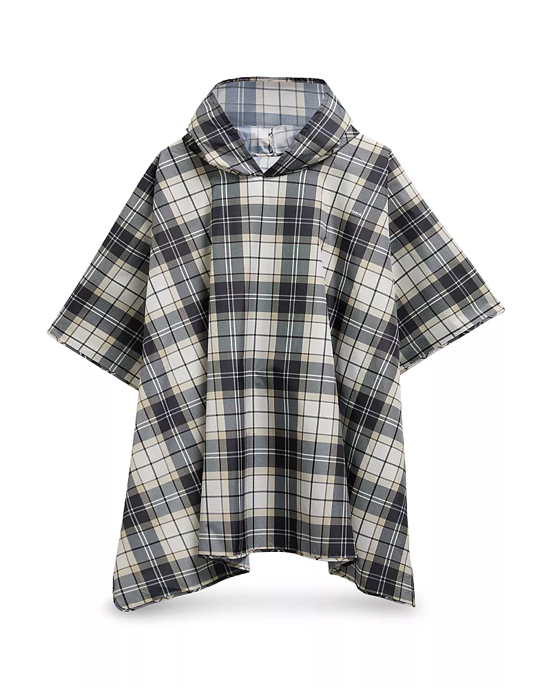 Barbour Portree Tartan Hooded Poncho