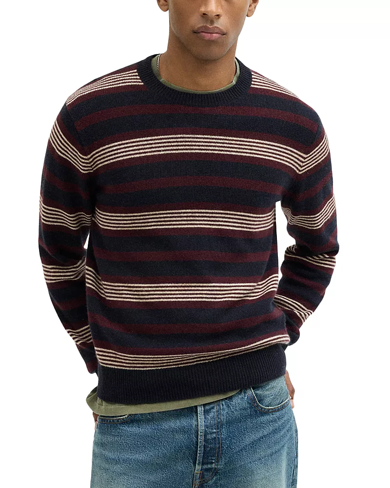 Madewell Frances Stripe Crewneck Sweater