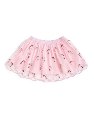 Girls' Candy Cane Scalloped Tutu Skirt - Baby, Little Kid, Big Kid