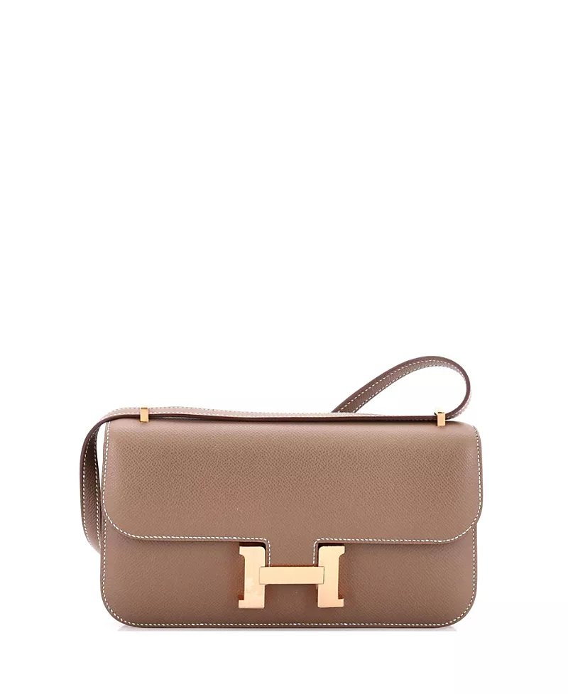 Pre-Owned HERMES 25 Constance Elan Nm Bag Epsom