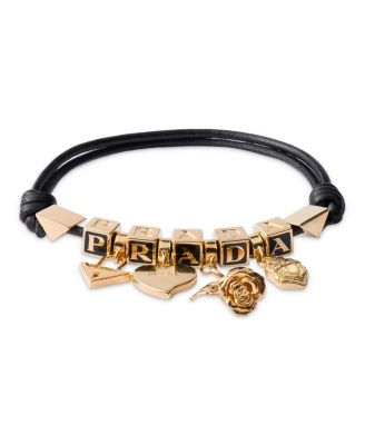  Nappa Leather and Metal Bracelet