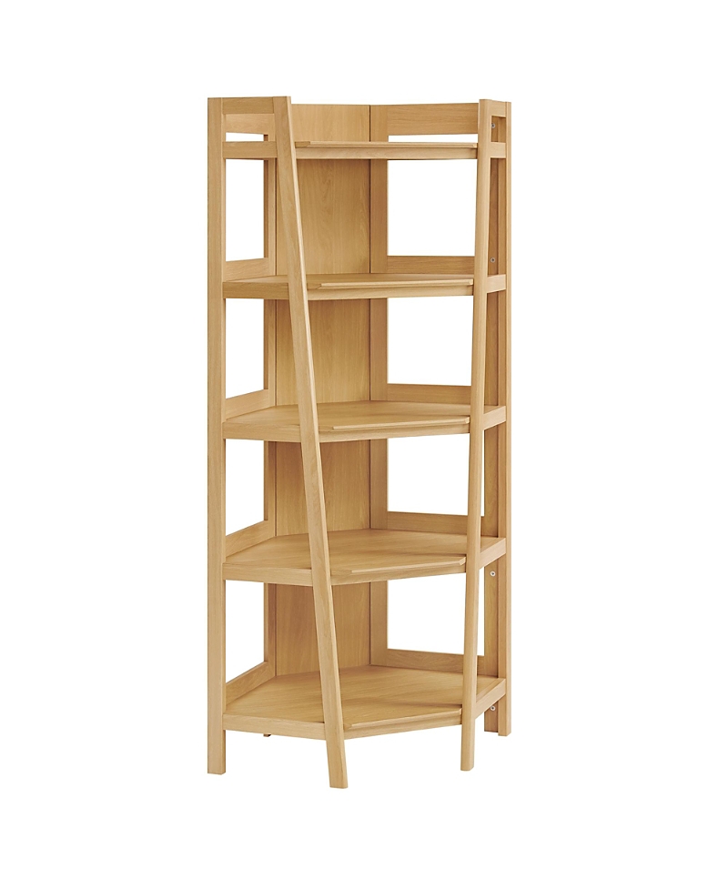 Modway Bixby 71 Inch Corner Bookshelf