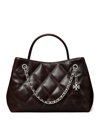 Tory Burch Fleming Small Quilted Leather Carryall
