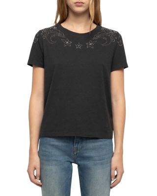 Embellished Crewneck Tee