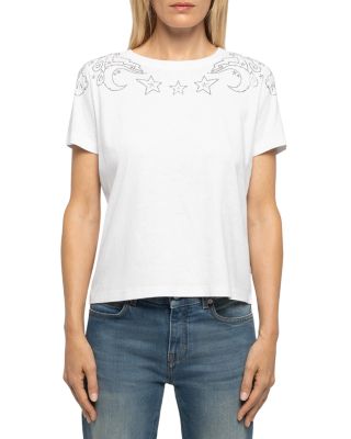 Zadig & Voltaire Embellished Crewneck Tee