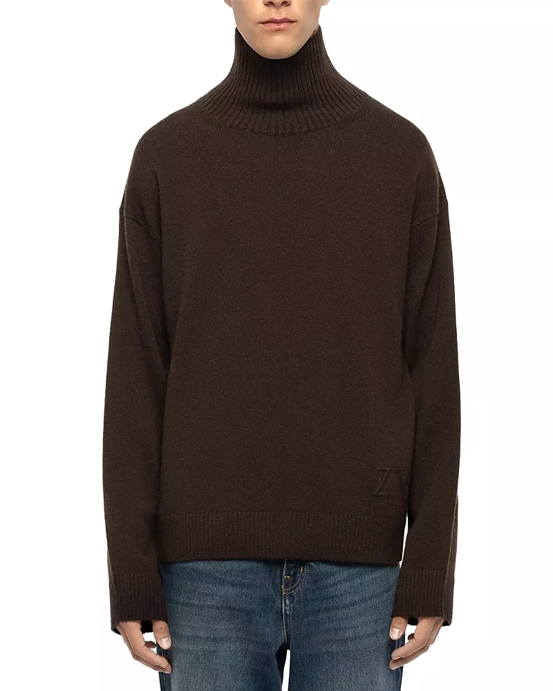 Zadig & Voltaire Merino Wool Turtleneck Sweater