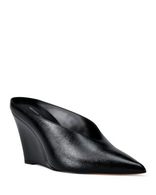 Women's Xandra Leather Wedge Mules