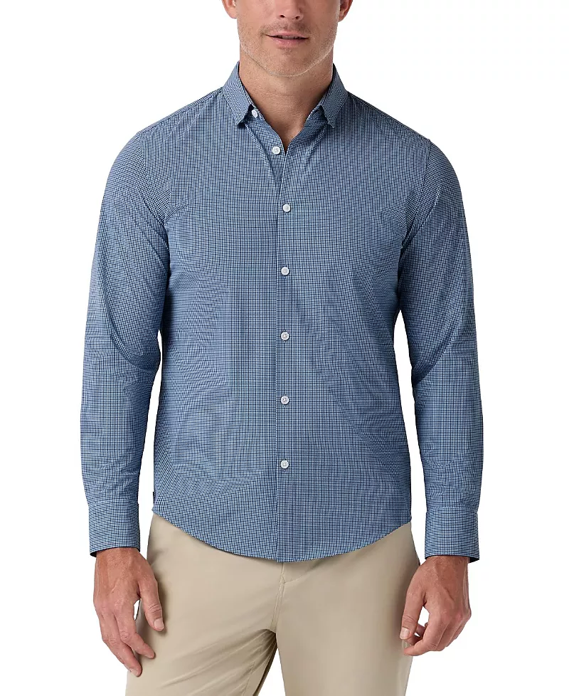 Mizzen+Main Leeward No Tuck Long Sleeve Dress Trim Fit Shirt