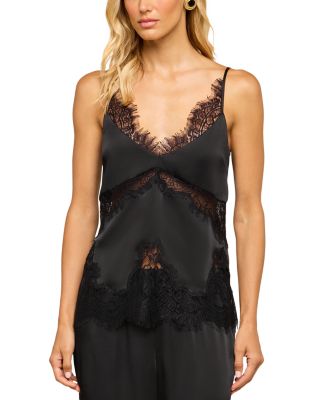 Mitsu Lace Trim Camisole Top