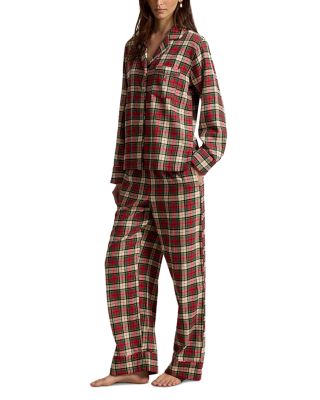 Madison Cotton Plaid Pajama Set