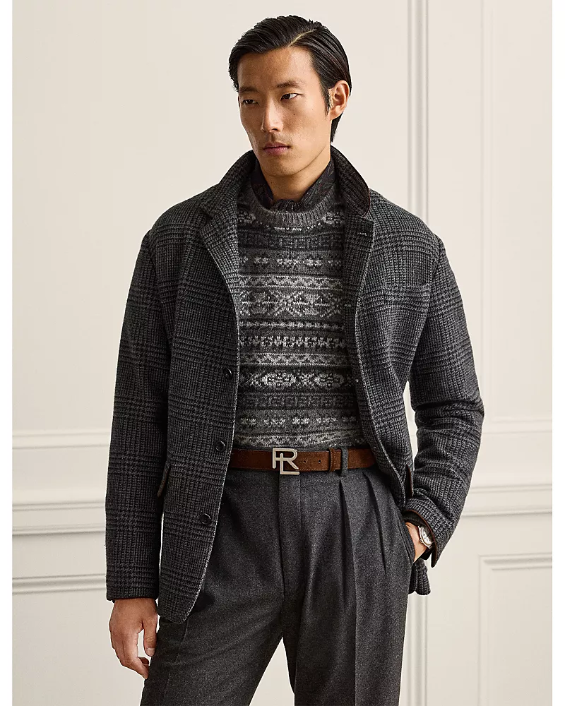 Ralph Lauren Purple Label Stables Cashmere & Wool Jacket