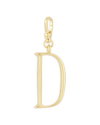 Plaza Small Letter D Charm