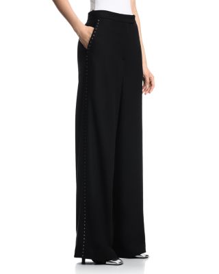 Wide Leg Embellished Pants