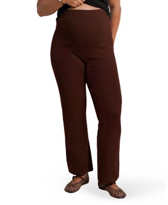 Georgina Foldover Maternity Knit Pants