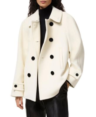 Wool Blend Pea Coat