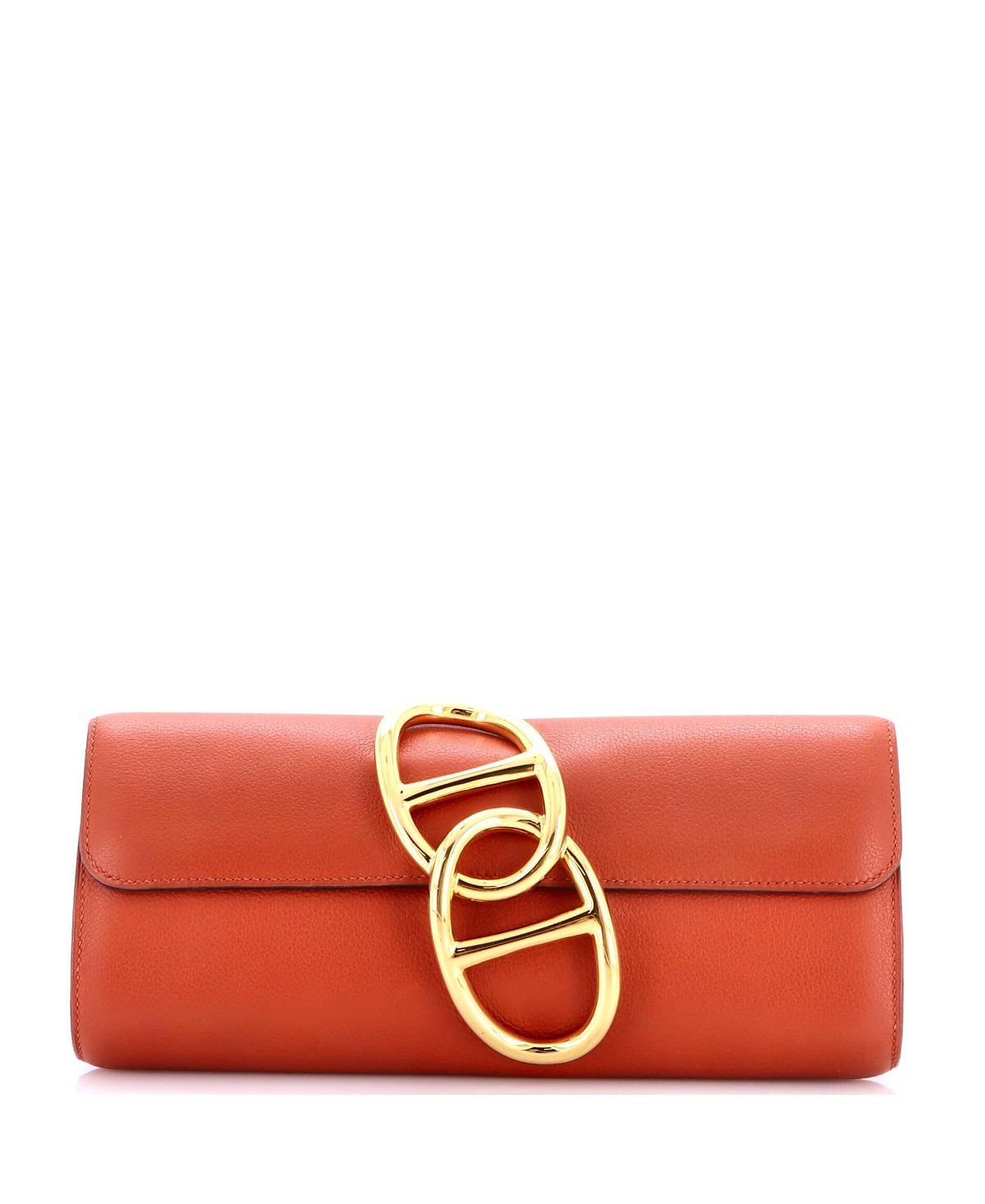 Pre-Owned HERMES Egee Clutch Evercolor