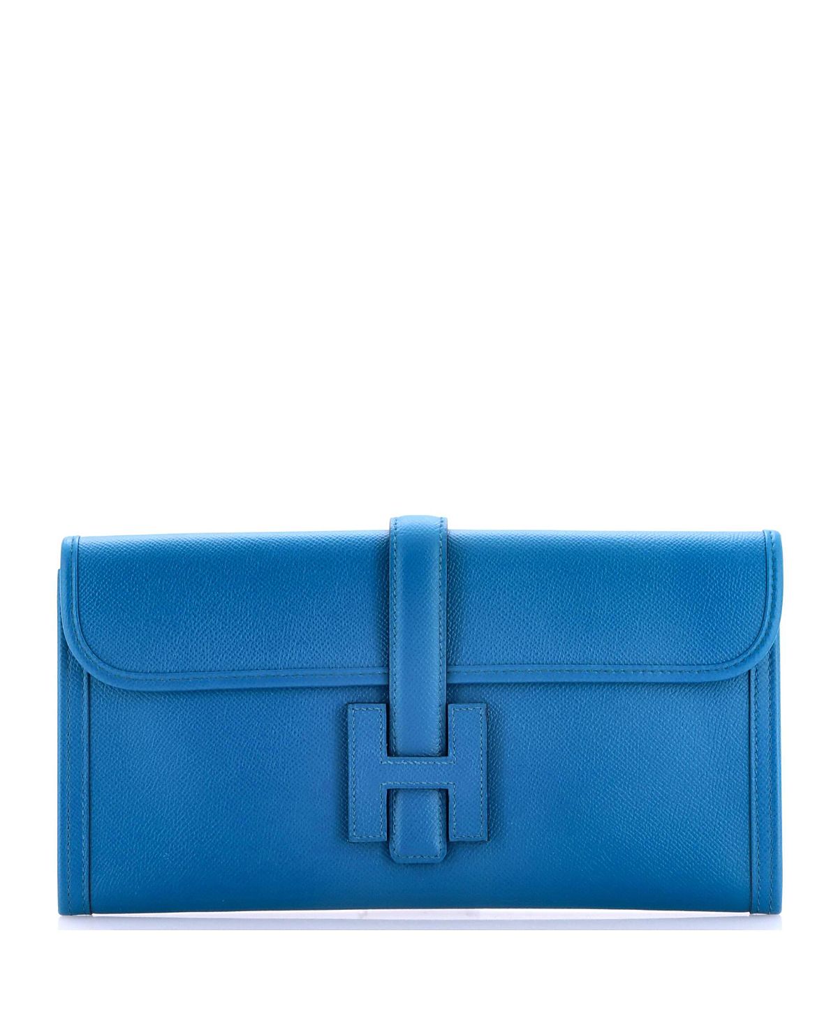 Pre-Owned HERMES 29 Jige Elan Clutch Epsom