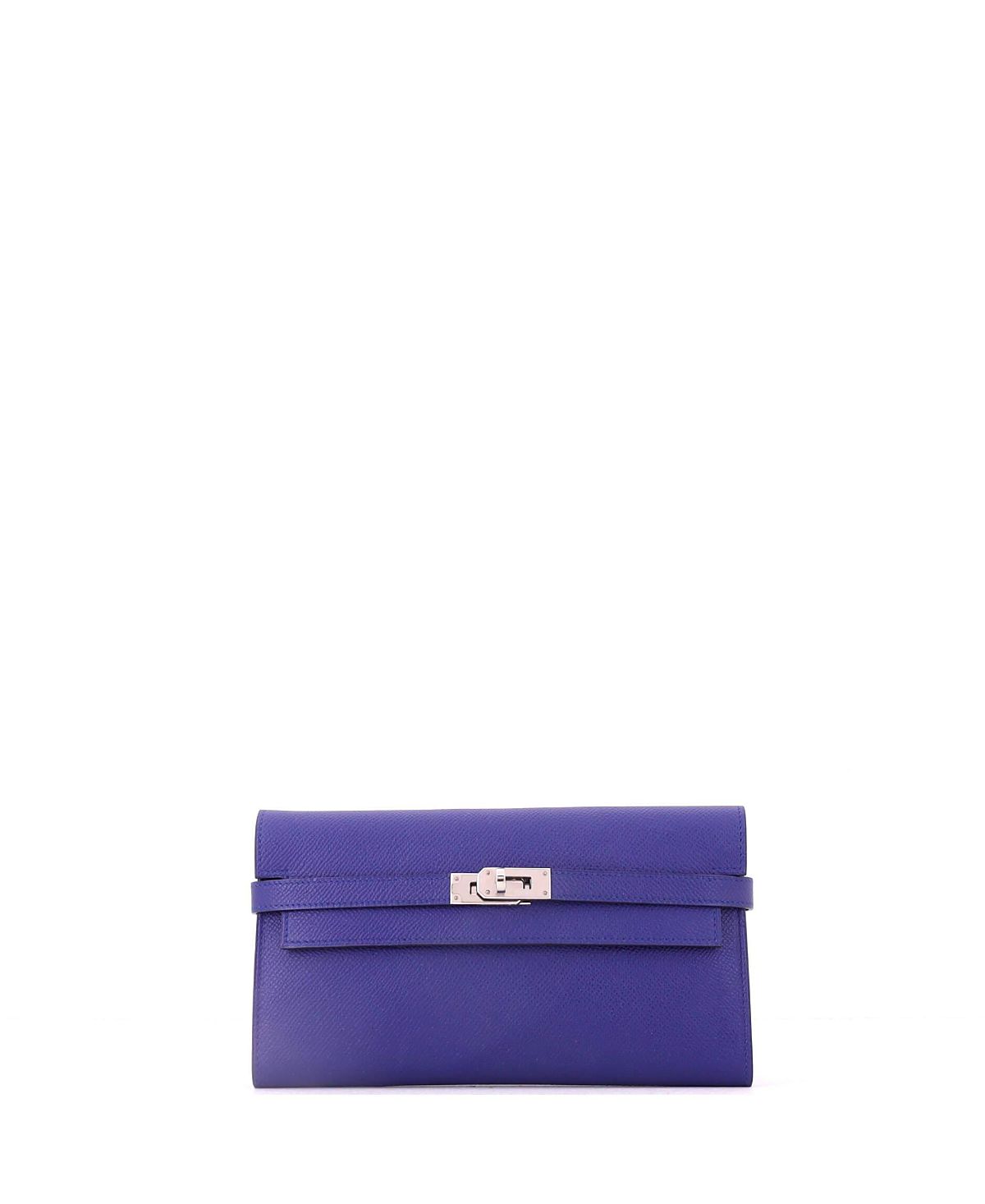 Pre-Owned HERMES Long Kelly Wallet Epsom
